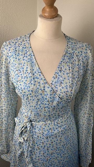 Fabienne Chapot maat 42 NIEUW Natasja dress maxi 1292, Blauw, Maat 42/44 (L), Nieuw, Ophalen of Verzenden