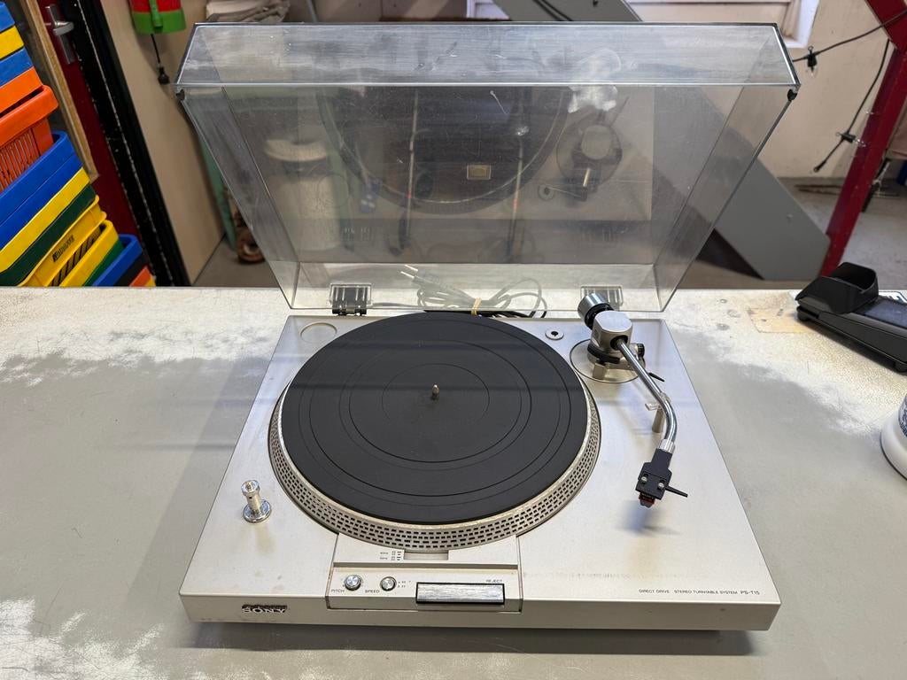 Sony PS T15 platenspeler | Direct drive | Japan | Jaren 70, Ophalen, Japan, Automatisch, Zo goed als nieuw