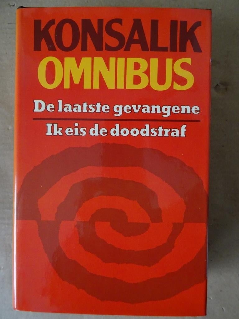 Konsalik Omnibus De laatste gevangene Ik eis de doodstraf, Zo goed als nieuw, Nederland, Heinz G. Konsalik, Ophalen of Verzenden