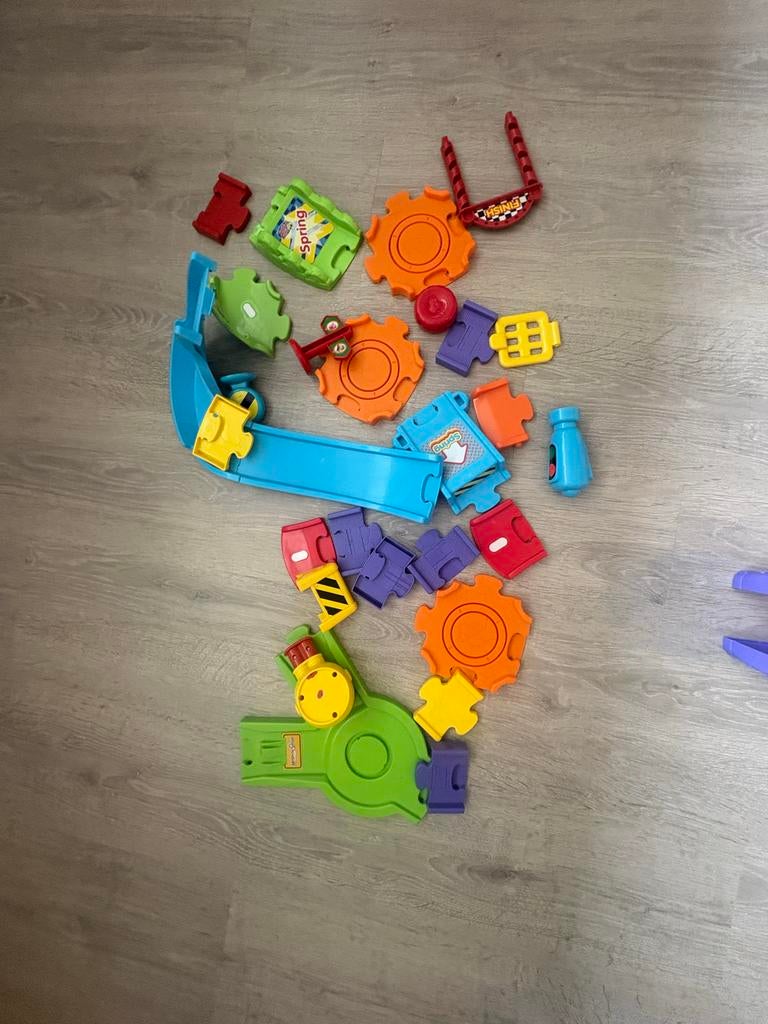 Toet toet autobaan met auto’s, Ophalen of Verzenden, Gebruikt