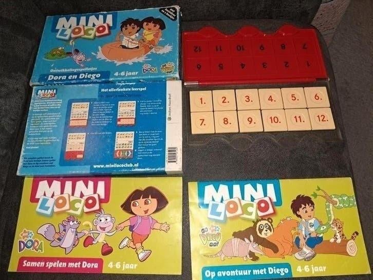 Mini Loco Dora en Diego, Kinderen en Baby's, Speelgoed | Educatief en Creatief, Ophalen of Verzenden, Gebruikt, Ontdekken