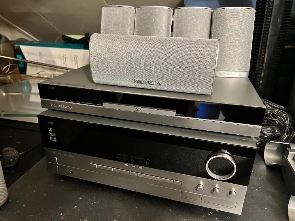 Harman Kardon AVR 130, Audio, Tv en Foto, Versterkers en Receivers, Gebruikt, 120 watt of meer, Ophalen, Overige merken