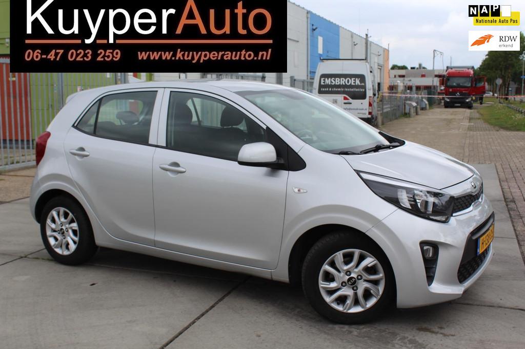 Kia Picanto 1.0 CVVT DynamicLine MULTIMEDIA AIRCO CAMERA, Voorwielaandrijving, Gebruikt, Euro 6, Origineel Nederlands
