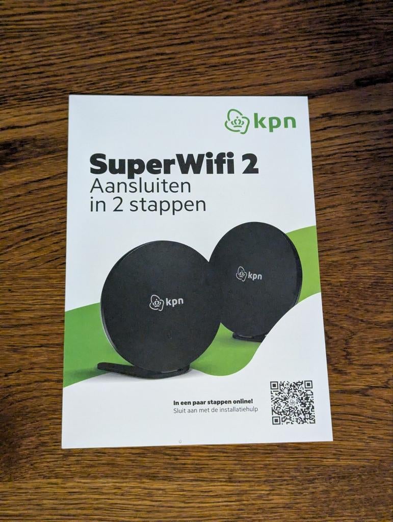 KPN SuperWifi 2.0 nieuw in de doos., Ophalen of Verzenden, Nieuw, KPN