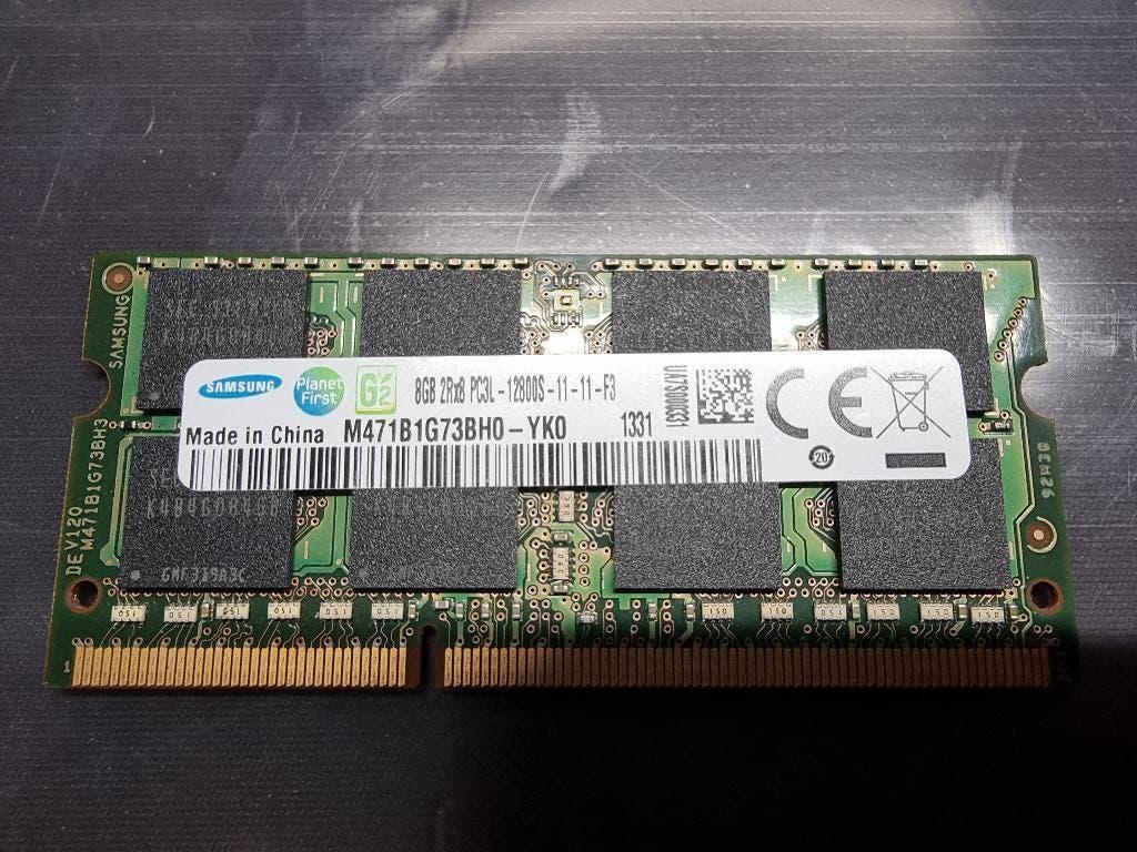 8GB (1x8GB) 1600Mhz PC3L-12800 DDR3 2RX8 SamsunG, Computers en Software, RAM geheugen, 8 GB, DDR3, Ophalen of Verzenden, Zo goed als nieuw
