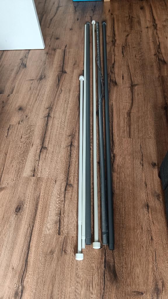 Ikea gordijnrails wit en grijs diversen, Ophalen, Gebruikt, 200 cm of meer, Minder dan 100 cm