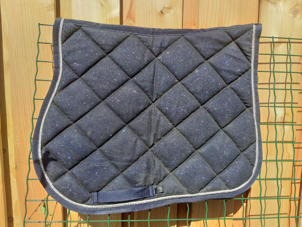 navy glitter dekje (pony veelzijdigheid), Ophalen, Zo goed als nieuw, Pony (P), Veelzijdigheidsdekje