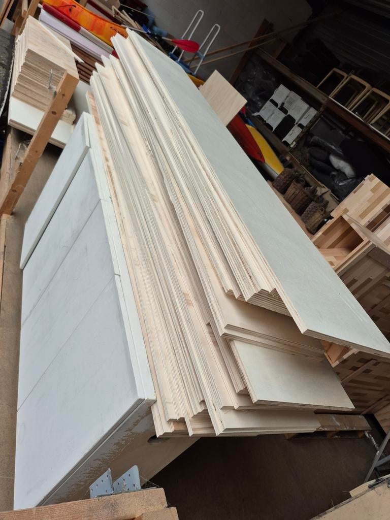 32 Prachtige stroken plaat matriaal 34,5x212, Ophalen of Verzenden