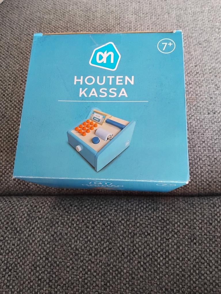 Albert Heijn houten kassa speelgoed, Ophalen of Verzenden, Nieuw, Overige typen