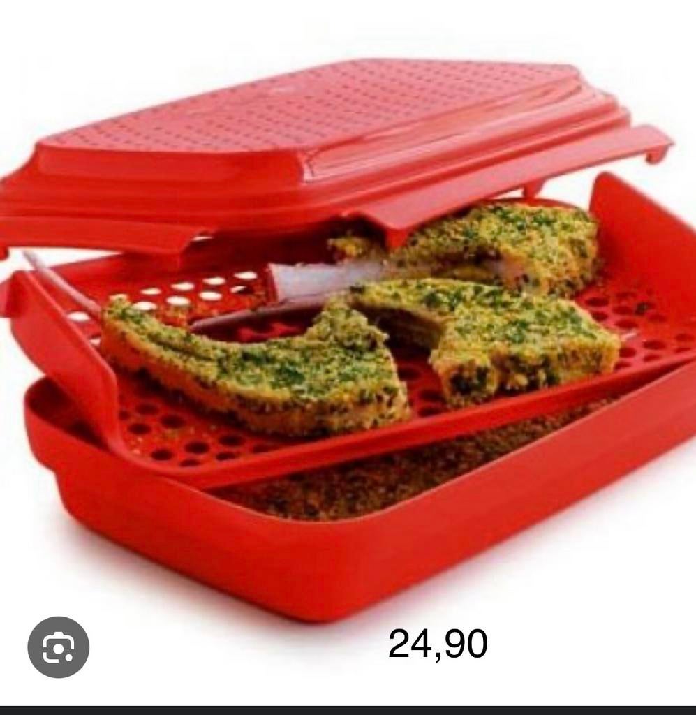 Tupperware splinternieuwe mix voor paneermeel, Ophalen of Verzenden, Nieuw, Rood, Overige typen