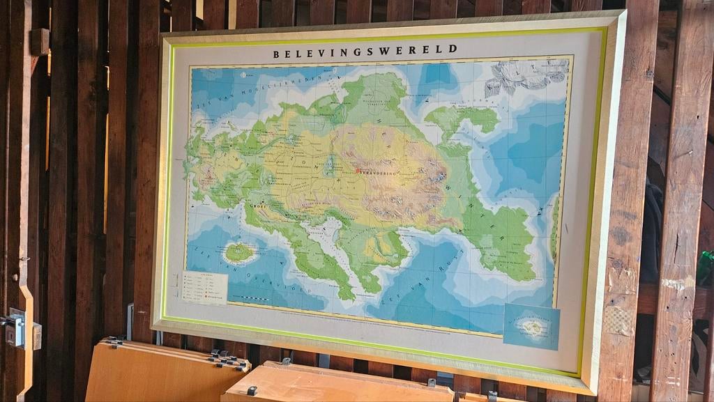 Poster De belevingswereld, Huis en Inrichting, Woonaccessoires | Wanddecoraties, Ophalen