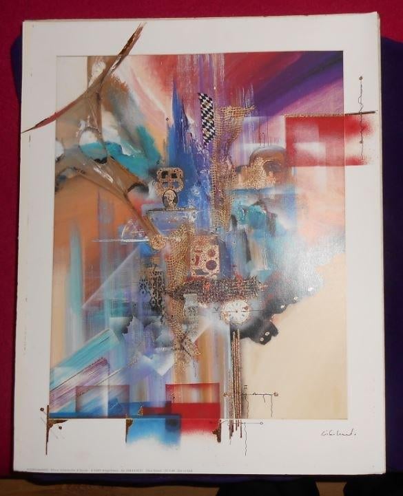 Poster Claus Schenk Kunst Design Money, Rechthoekig Staand, Ophalen of Verzenden, Zo goed als nieuw, A1 t/m A3