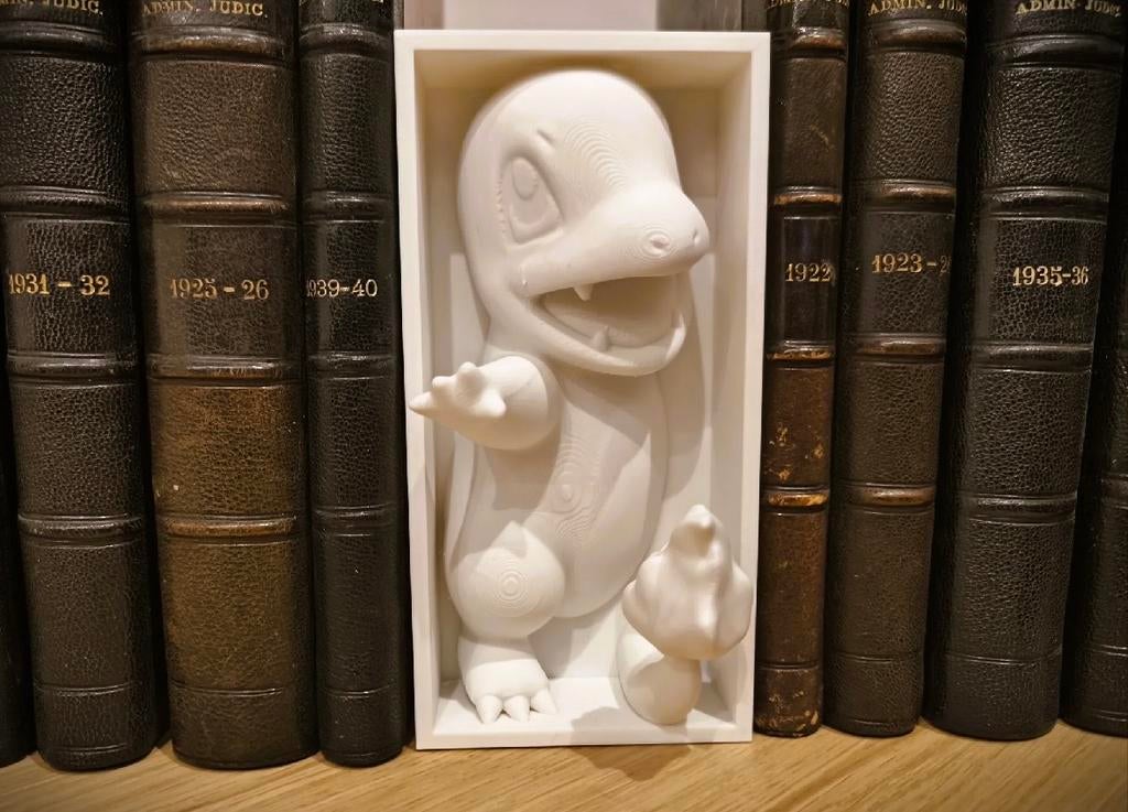 Charmander Pokémon Book Nook - 3D Geprint, Ophalen of Verzenden, Nieuw