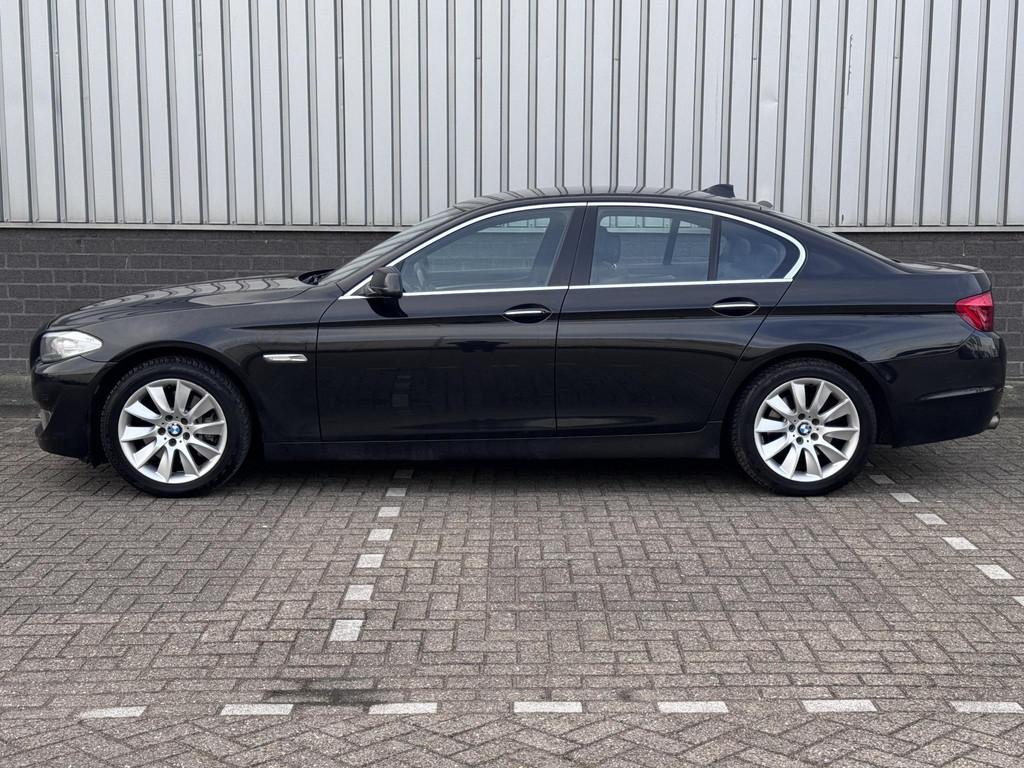 BMW 5-serie 525d High Executive €8995 export EU, Euro 5, Achterwielaandrijving, Zwart, 4 cilinders