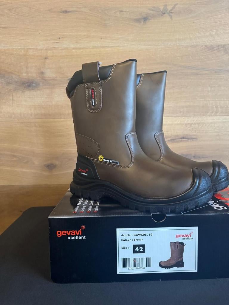 Gevavi Xcellent Leren Werklaarzen, Ophalen of Verzenden, Nieuw