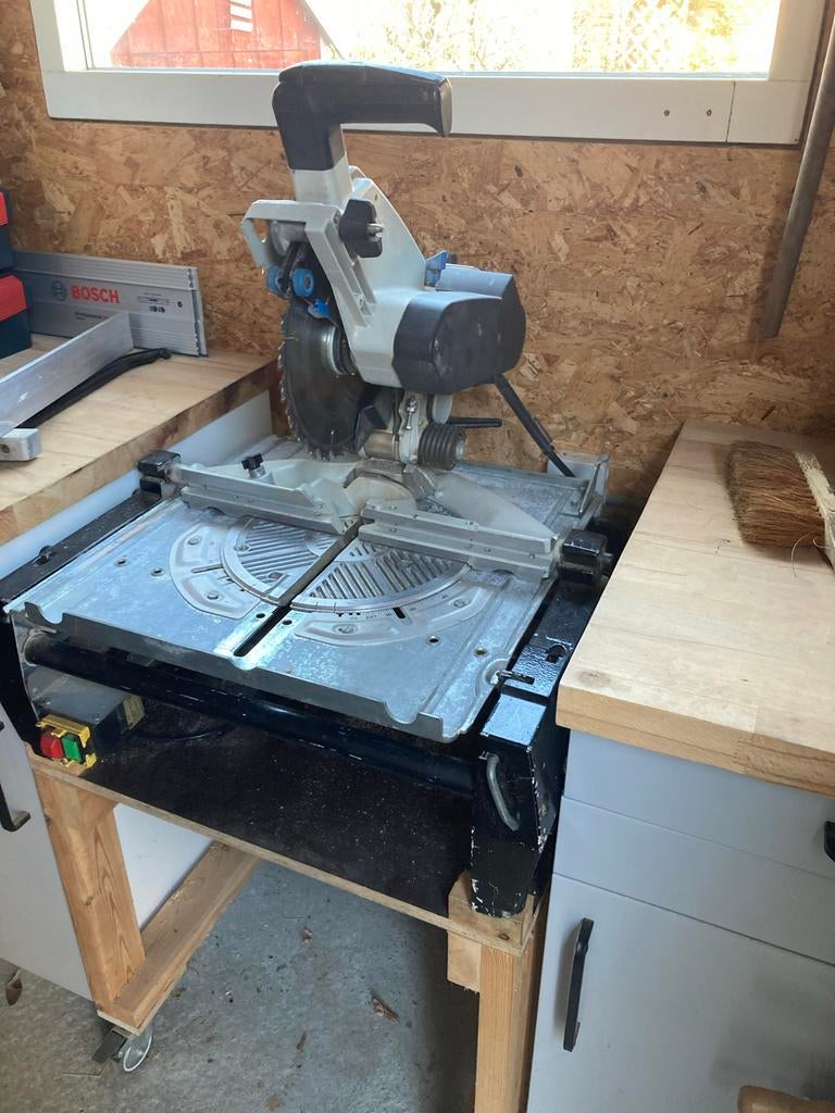 Elu TGS 273 A2 kantelzaag / Flipover Zaag, Ophalen, Gebruikt, 70 mm of meer, Afkortzaag