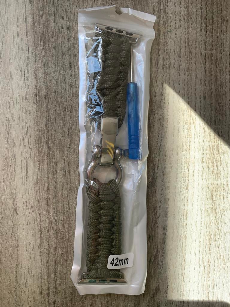 Bandje Apple I watch 42mm nieuw, Ophalen, Nieuw, Groen