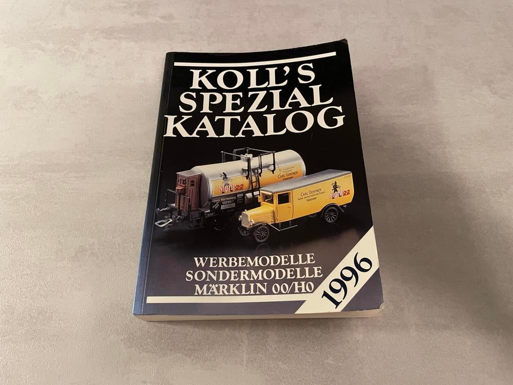 Koll's Spezial Katalog 1996 - Märklin Werbe- & Sondermodelle, Gebruikt, Gelijkstroom of Wisselstroom, Märklin, Boek, Tijdschrift of Catalogus