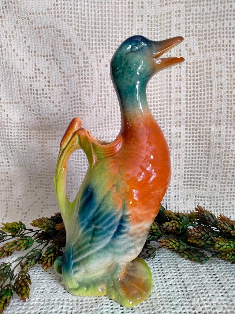 Prachtige Franse waterkan eend, St. Clement, Antiek en Kunst, Ophalen of Verzenden