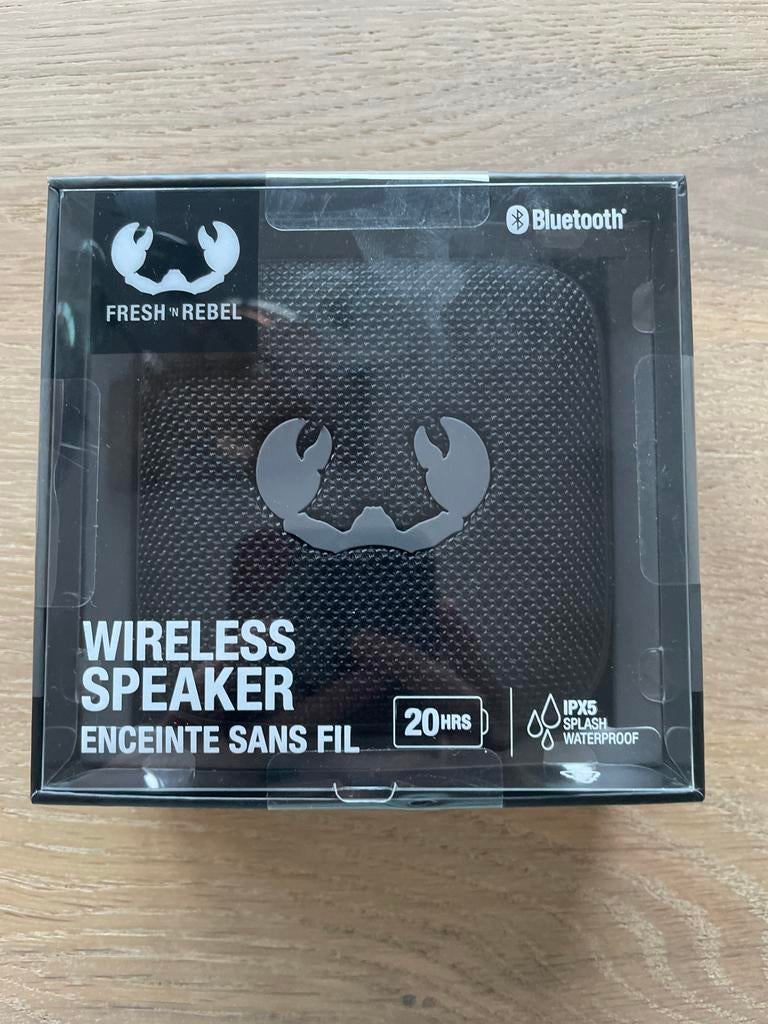 Fresh 'n Rebel Draadloze speaker - 20 uur speeltijd, IPX5, Audio, Tv en Foto, Luidsprekers, Overige merken, Overige typen, Nieuw