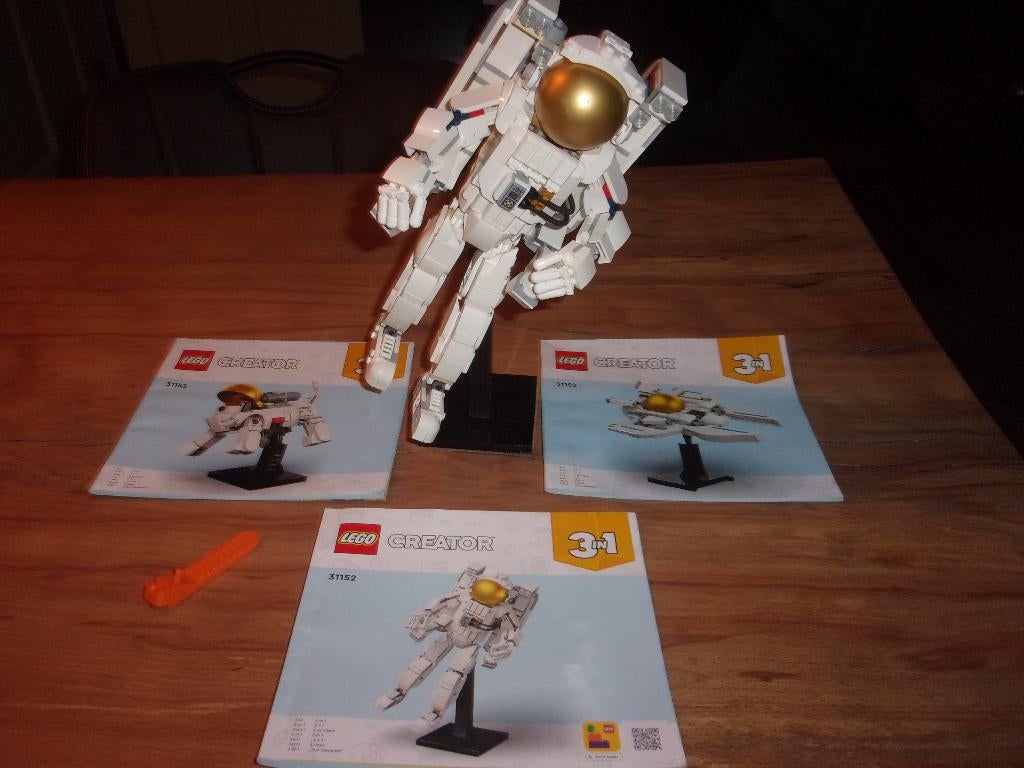 Lego Creator 31152-1 Space Astronaut uit 2024, Gebruikt, Lego, Compleet, Ophalen of Verzenden