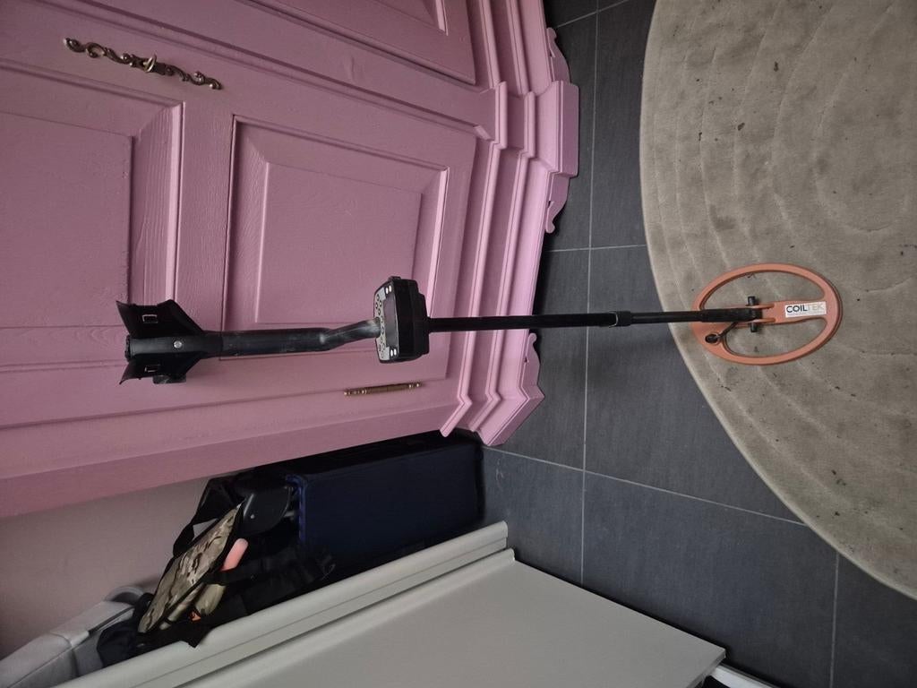 TE HUUR Minelab E-Trac metaaldetector, Ophalen of Verzenden, Zo goed als nieuw, Overige merken