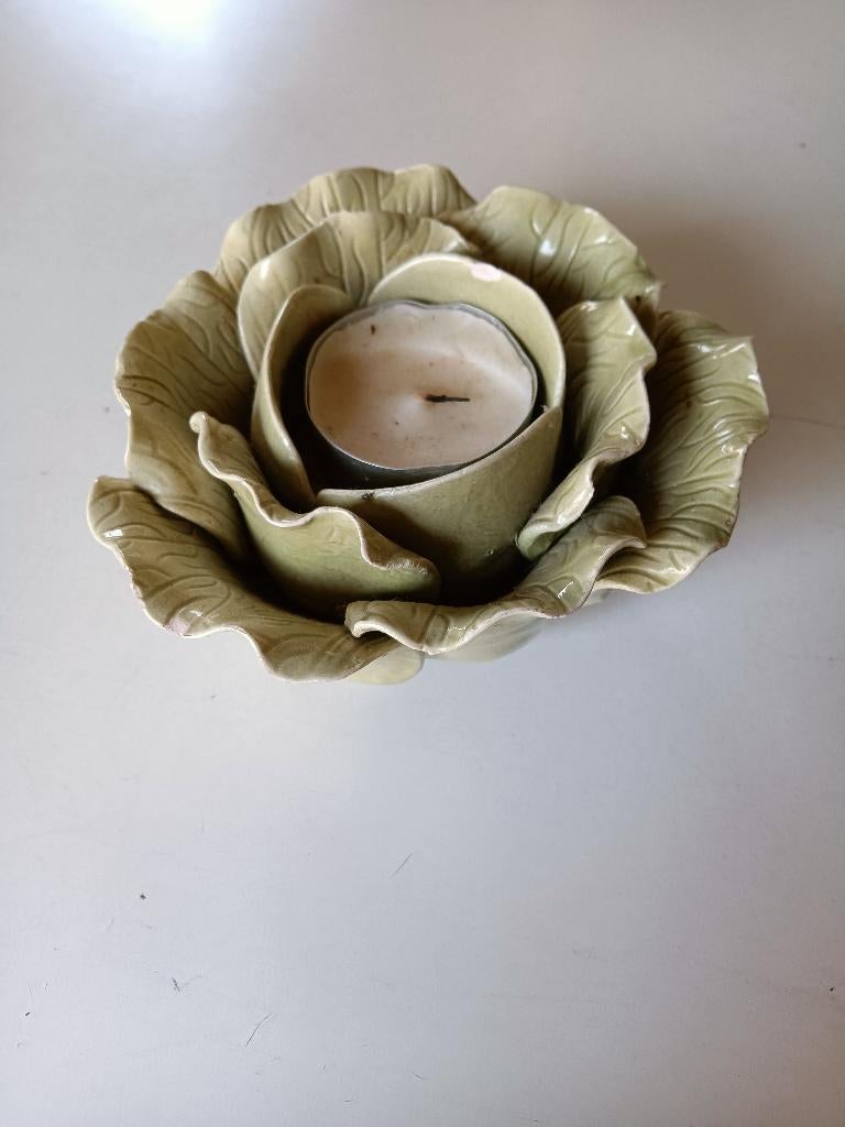 Waxinelichthouder, Huis en Inrichting, Woonaccessoires | Kandelaars en Kaarsen, Overige materialen, Gebruikt, Ophalen of Verzenden