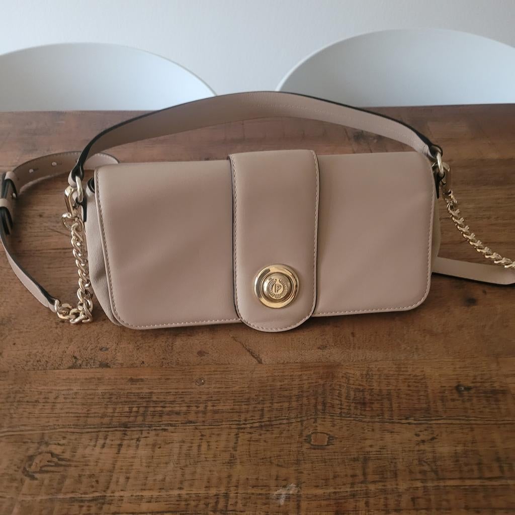 Pollini  beige tas ZGAN!! Italiaans luxemerk, Sieraden, Tassen en Uiterlijk, Tassen | Damestassen, Ophalen of Verzenden