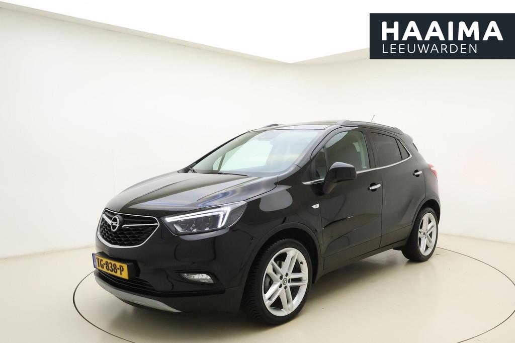 Opel Mokka X 1.4 Turbo Innovation Automaat | Navigatie | Sch, 15 km/l, Gebruikt, Zwart, Leder