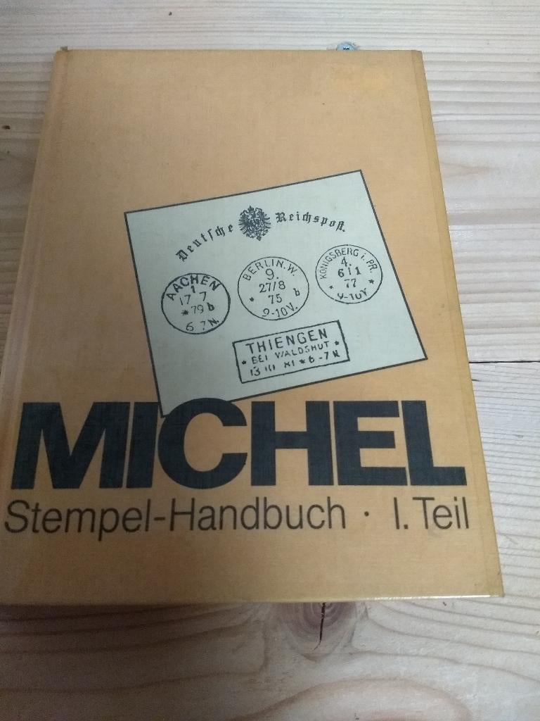 postzegel michel stempelhandbuch 1 teil, Ophalen, Catalogus