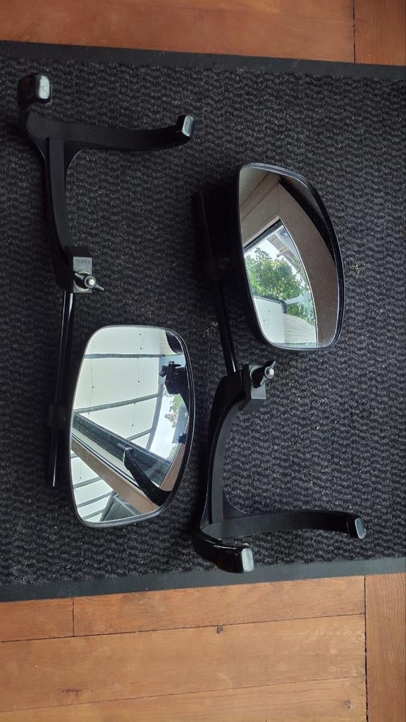 Emuk caravan spiegels Opel Astra J 2010 - 2013, Auto-onderdelen, Spiegels, Ophalen, Gereviseerd, Opel