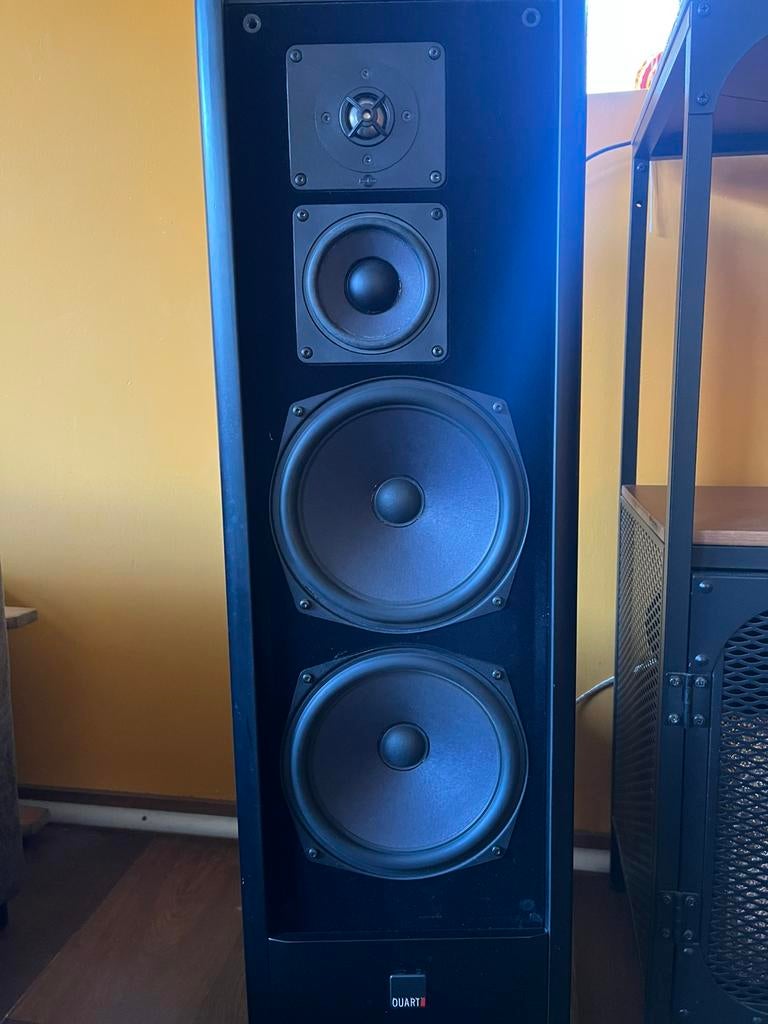 Prachtige MB Quart 850s High-End Vintage Speakers, Audio, Tv en Foto, Luidsprekers, Zo goed als nieuw, Front, Rear of Stereo speakers