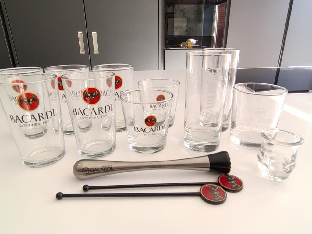 Bacardi glazen en toebehoren, Ophalen of Verzenden, Overige typen