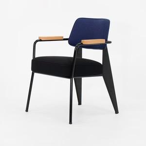Direction Chair — Jean Prouvé, Vitra (blauw/zwart), Ophalen, -, Blauw, -