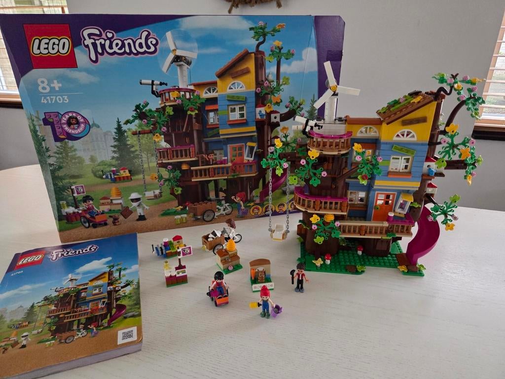 Lego Friends Vriendschapsboomhut (41703), Kinderen en Baby's, Speelgoed | Duplo en Lego, Ophalen of Verzenden, Zo goed als nieuw