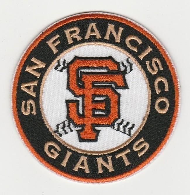 Stoffen patch San Francisco Giants, Verzenden, Nieuw, Honkbal, Kleding