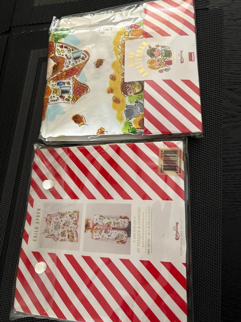 Blond Amsterdam Efteling Kinder Schortjes (2 stuks), Ophalen, Nieuw