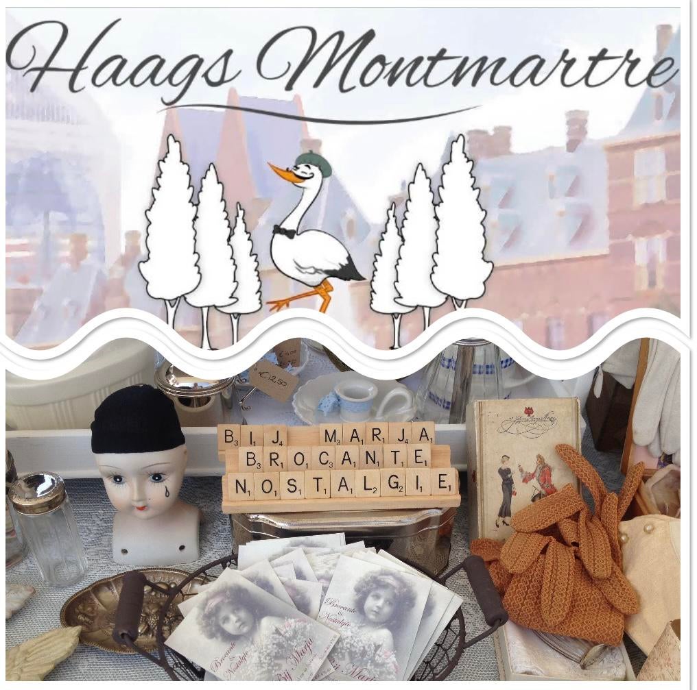 Bij Marja op 30/5 op Haags Montmartre, Antiek en Kunst, Curiosa en Brocante, Ophalen of Verzenden