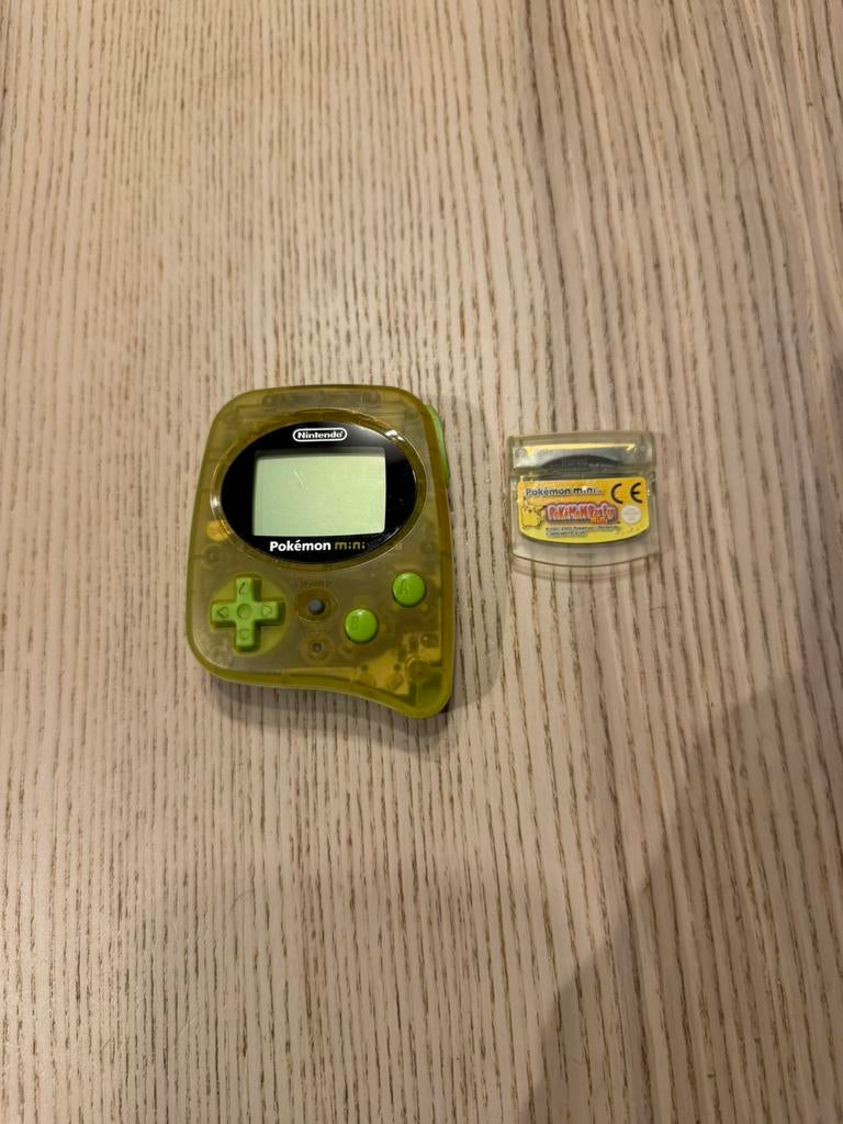 Pokemon Mini + Pokemon Party Mini, Spelcomputers en Games, Spelcomputers | Nintendo Game Boy, Ophalen of Verzenden, Gebruikt, Overige modellen