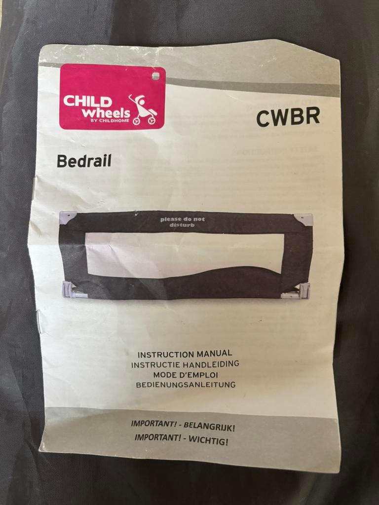 Bedrail, Ophalen, Gebruikt, Minder dan 140 cm, Matras