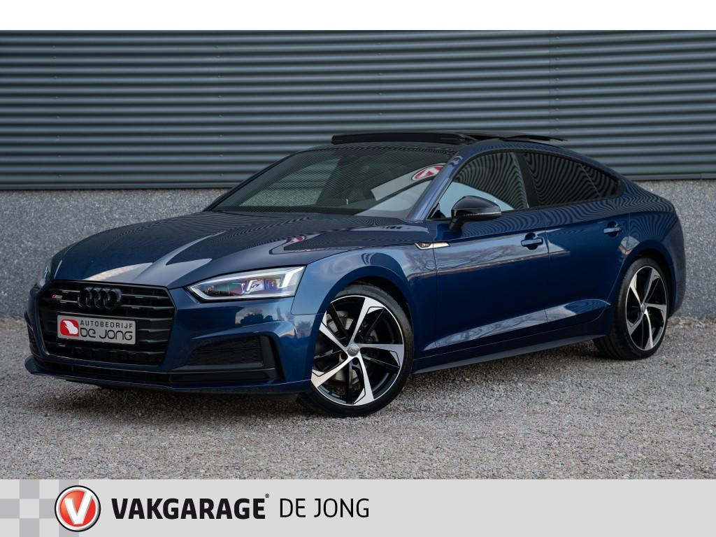Audi A5 Sportback 1.4 TFSI 150 PK S-Line | NL Auto | Pano |, 4 cilinders, 150 pk, Blauw, A5