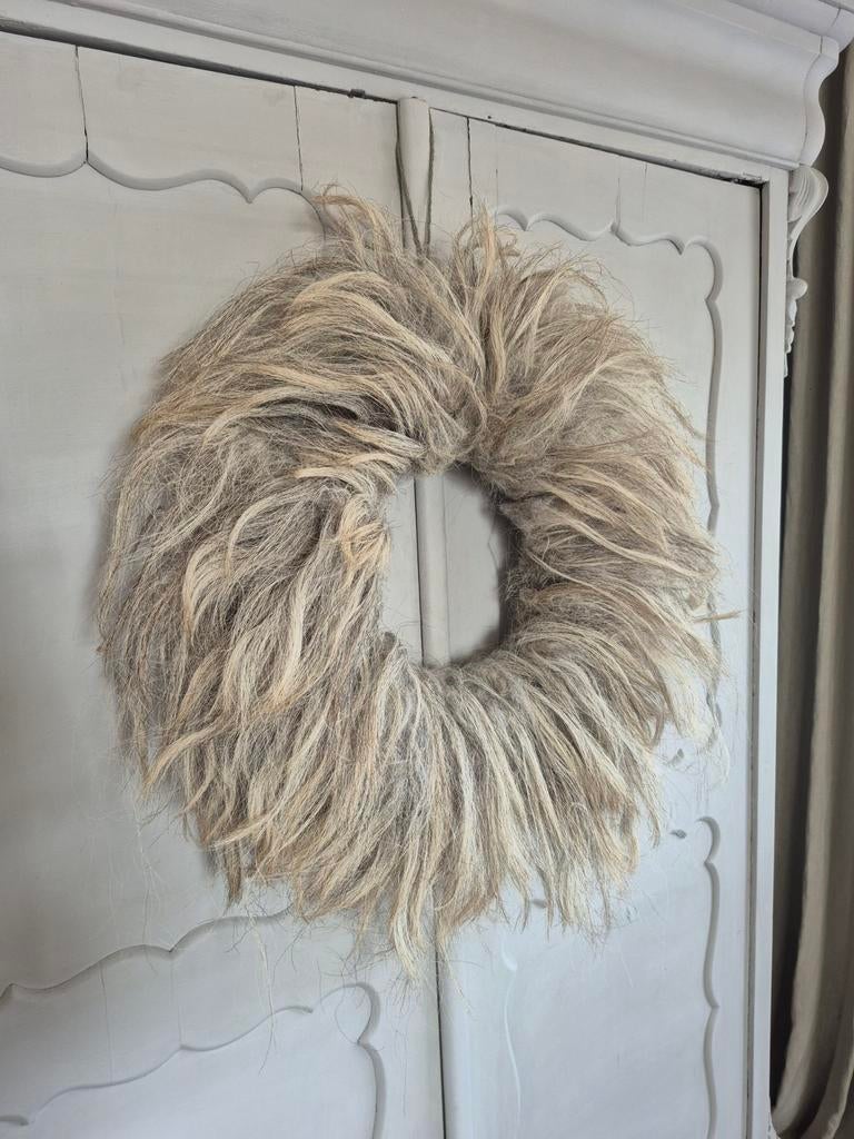 XL Wollenkrans - 60 cm, Ophalen of Verzenden, Nieuw