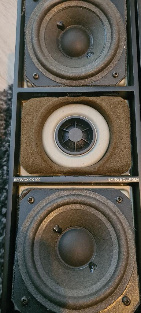 B&O BEOVOX CX 100 VINTAGE SPEAKERS, Overige merken, Gebruikt, Ophalen of Verzenden, 60 tot 120 watt