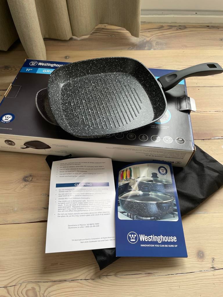 Westinghouse grillpan 28cm, Ophalen of Verzenden, Nieuw