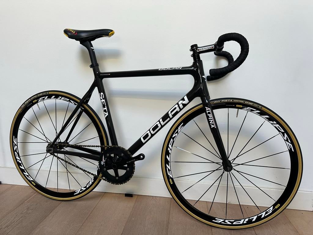Dolan Seta Carbon Baanfiets – Maat 56cm – Nagenoeg Nieuw, Overige merken, Carbon, Heren, Ophalen of Verzenden