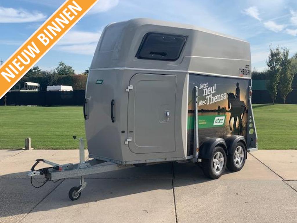 Atec Thensa Paardentrailer 2500 vol optie, Gebruikt, Aluminium, 2-paards trailer