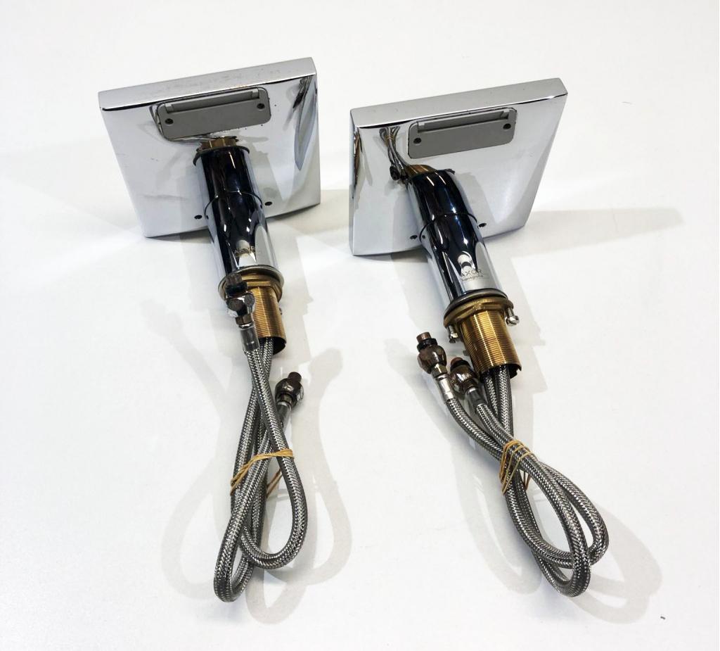 2xHANSGROHE AXOR STARCK X WASTAFELKRAAN LAGE MODEL gebruikt, Niet ingevuld, Gebruikt, Niet ingevuld, Ophalen of Verzenden