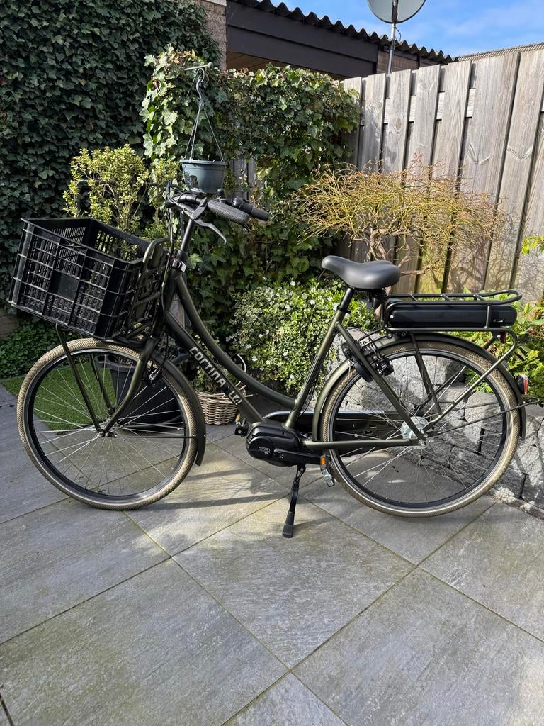 Cortina U4 elektrische fiets (zeer goede staat), Ophalen, Zo goed als nieuw, Cortina, 50 km per accu of meer