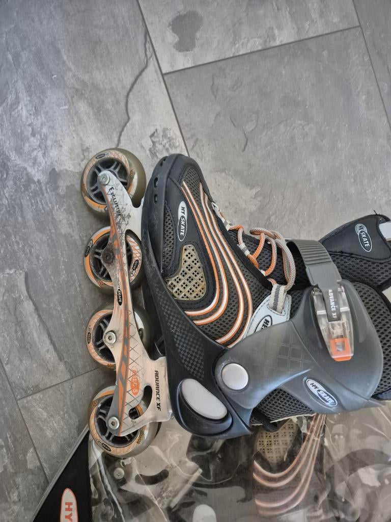Inline skates maat 40, Ophalen of Verzenden, Gebruikt, Inline skates 4 wielen