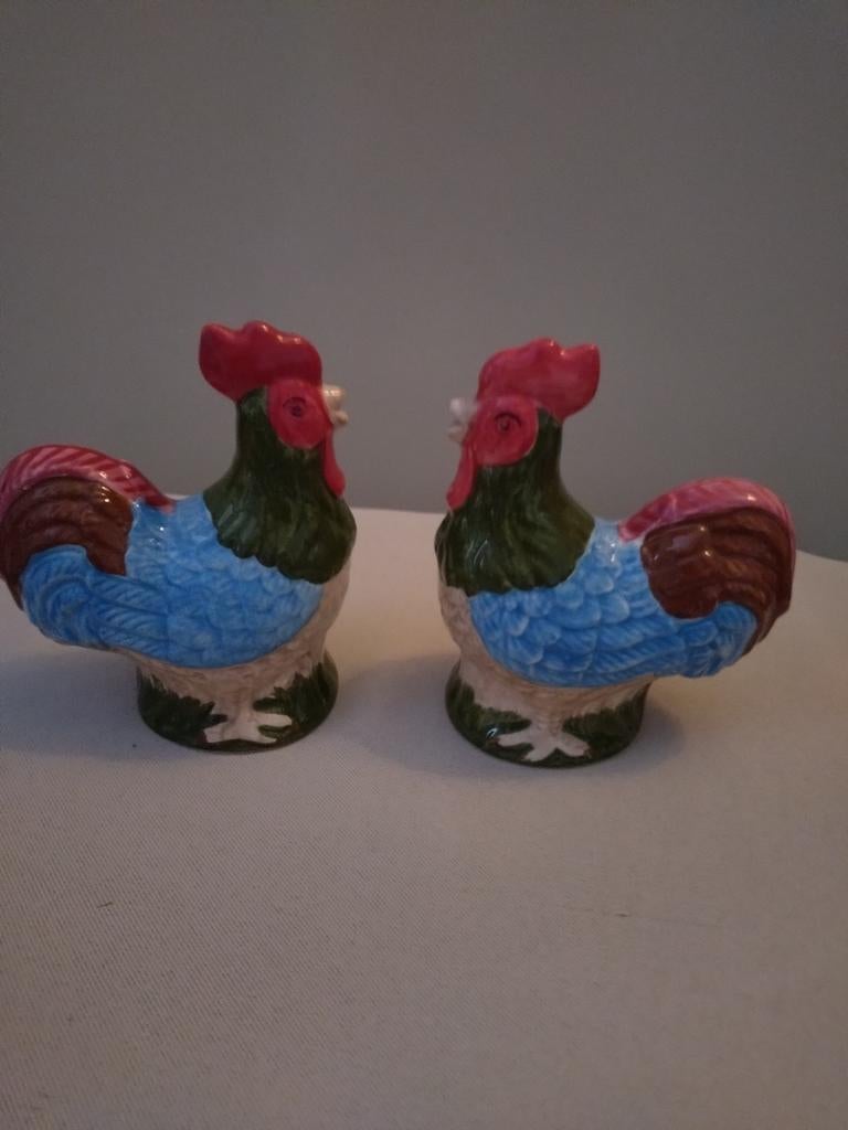 Johnson Bros Peper en Zoutstel Haan Kip, Keramiek, Overige typen, Nieuw, Ophalen of Verzenden